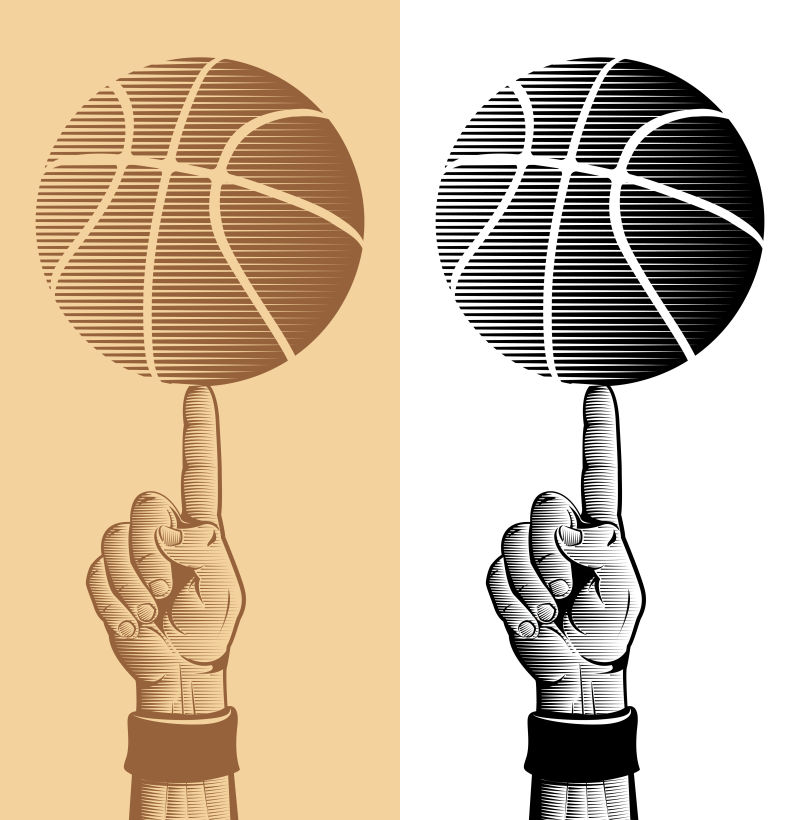 关于篮球的创意作品图片