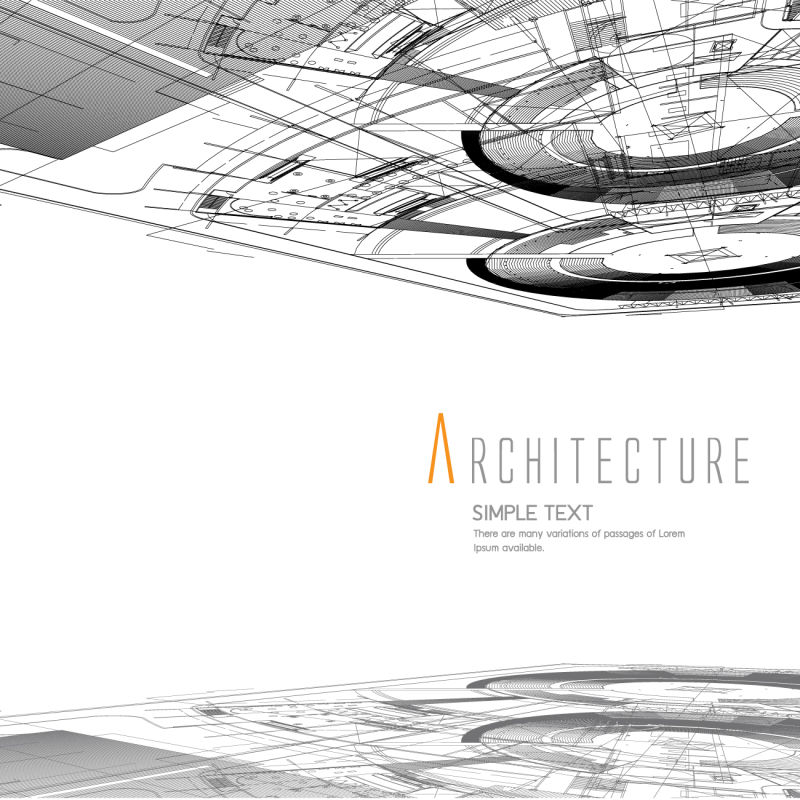 极简设计背景矢量插图