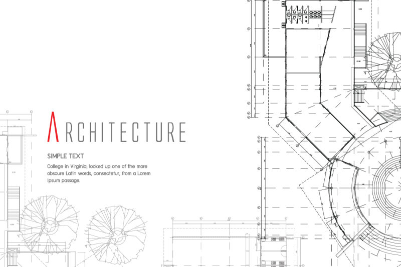 建筑项目绘图设计蓝图