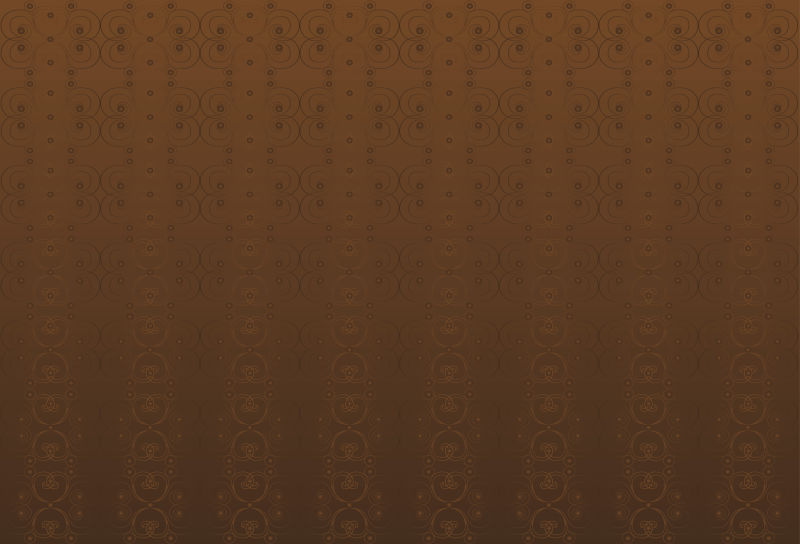 矢量棕色旋涡暗纹背景