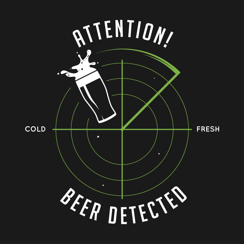 矢量创意时尚元素啤酒广告设计