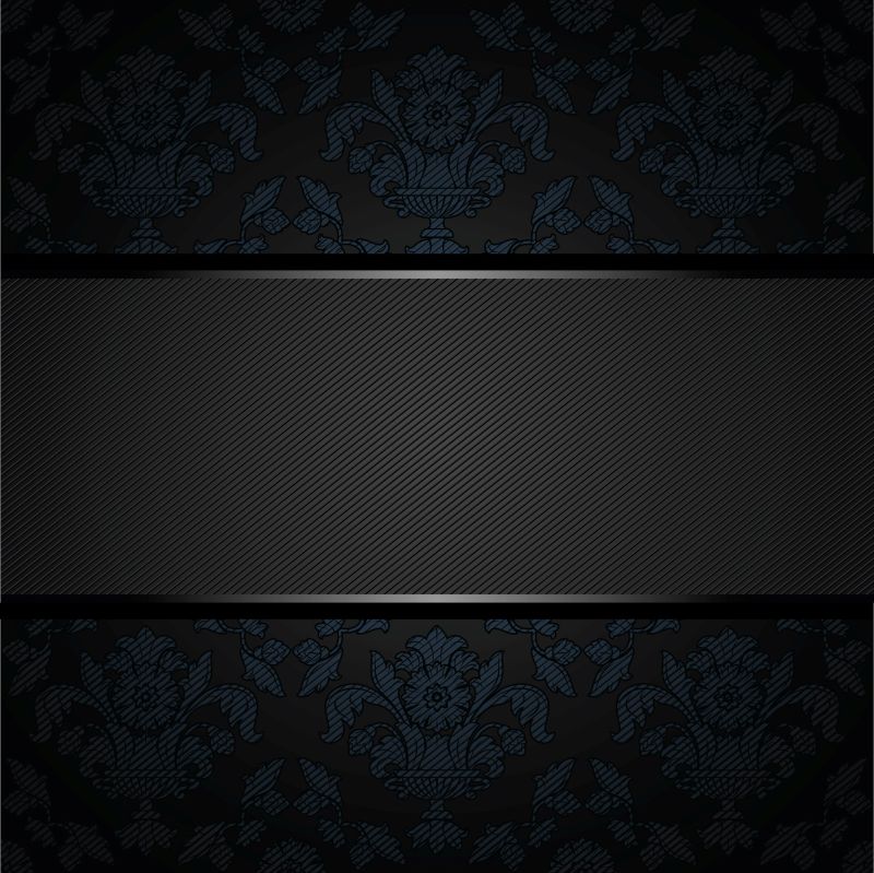 蓝色装饰织物纹理矢量图