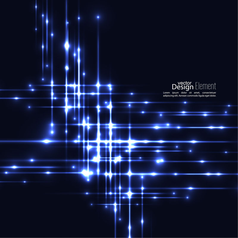 矢量设计抽象光线背景