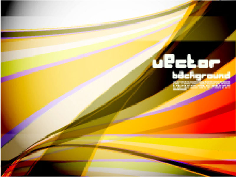 矢量彩色彩色重叠条纹抽象背景