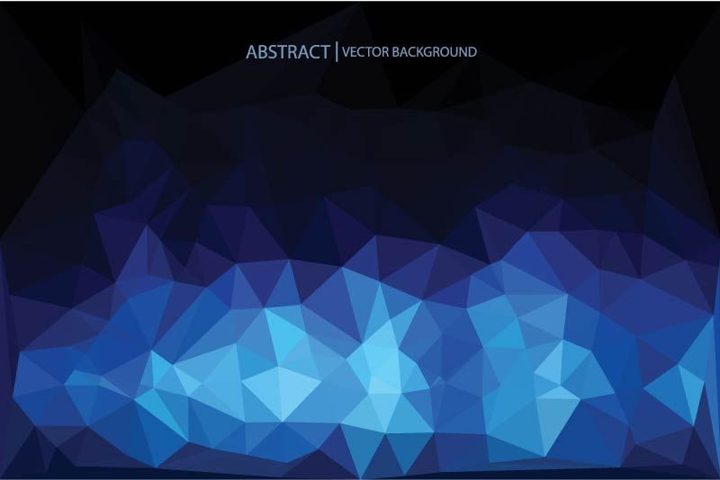 低多边形三角图案背景