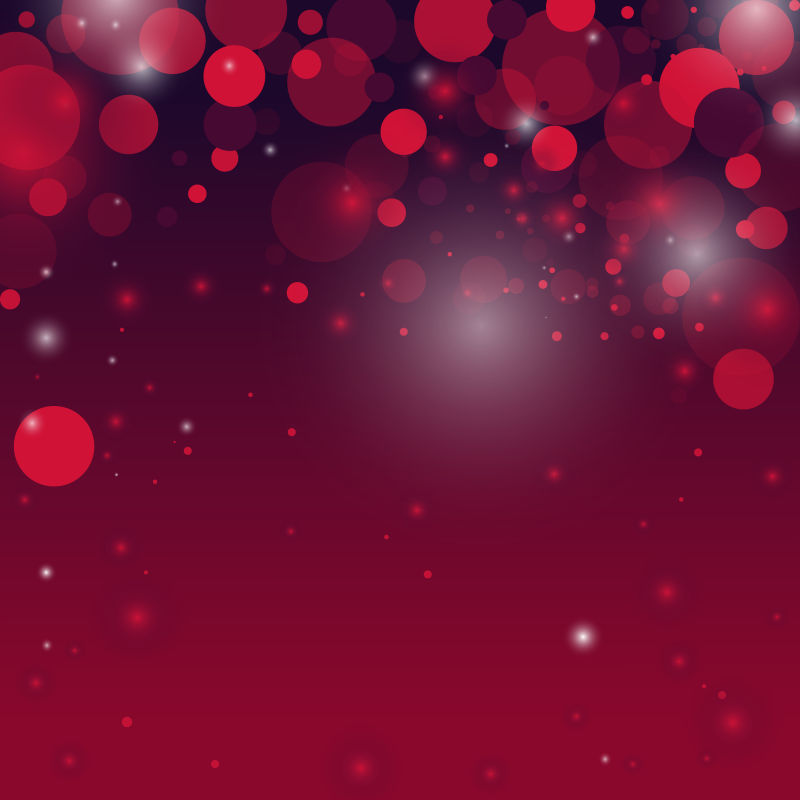 矢量的红色斑点图案背景