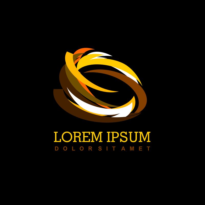 创意矢量抽象标志