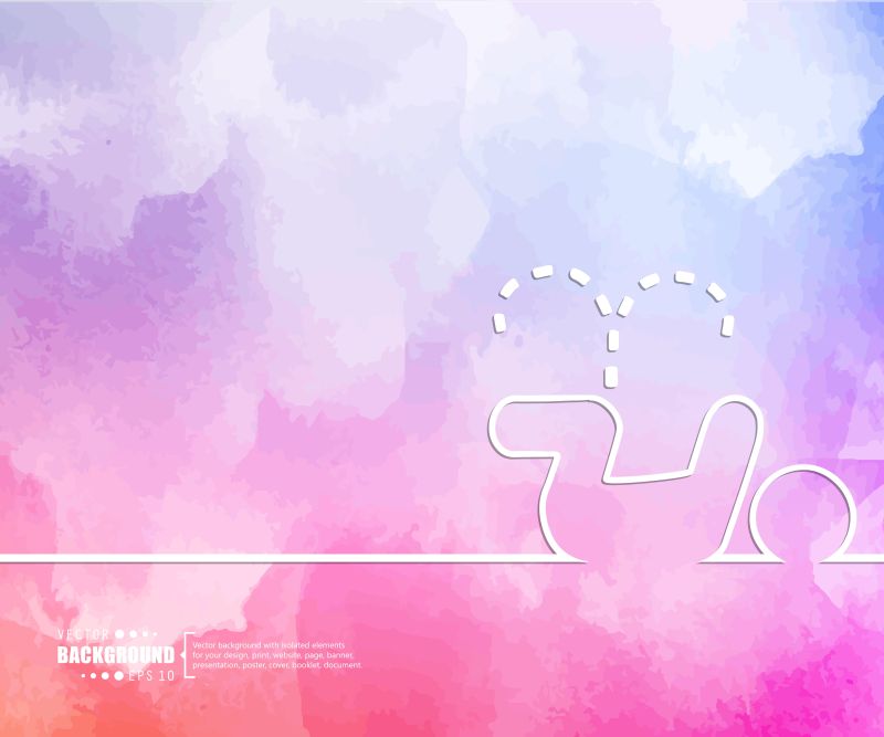 矢量抽象的概念小册子设计