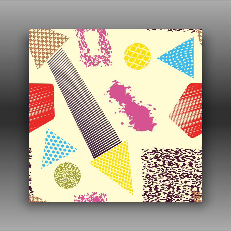 抽象水彩涂鸦背景矢量设计