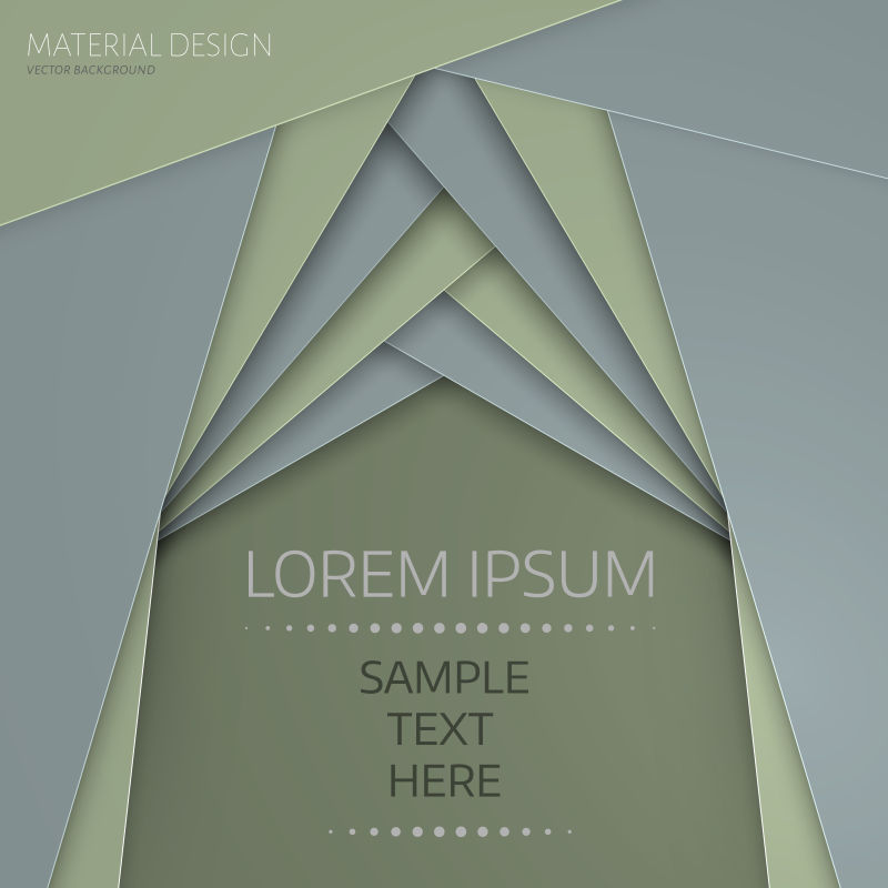 创意的立体纸质背景矢量设计