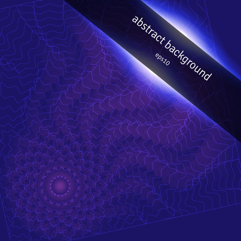 矢量的紫色花纹图案背景