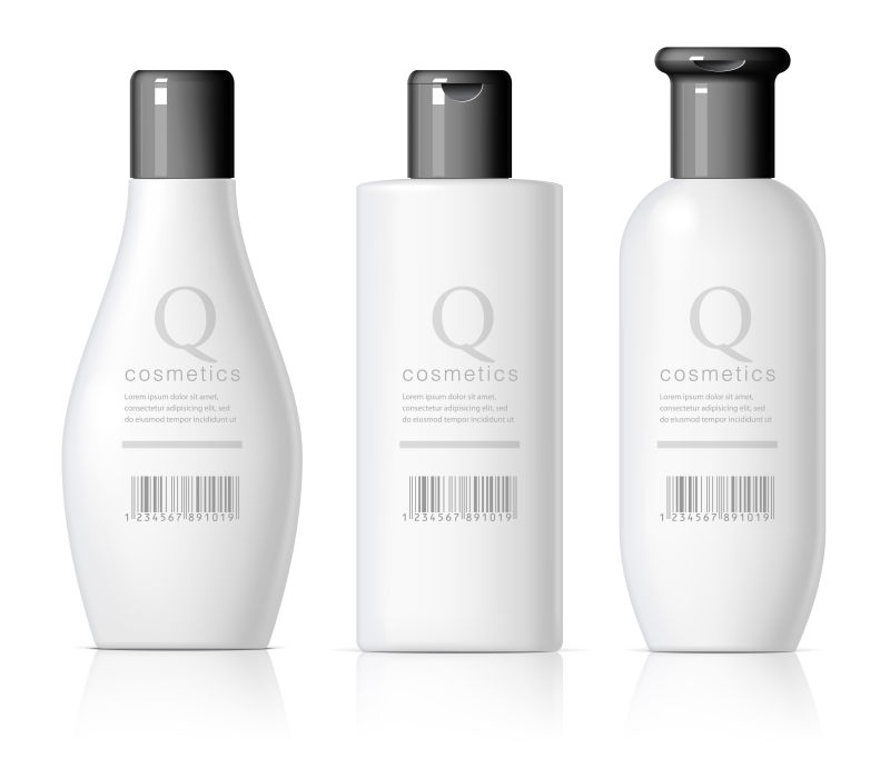 时尚化妆品包装矢量设计