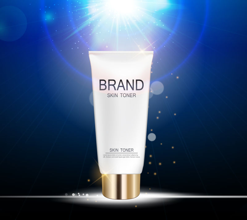 矢量粉底液的包装设计