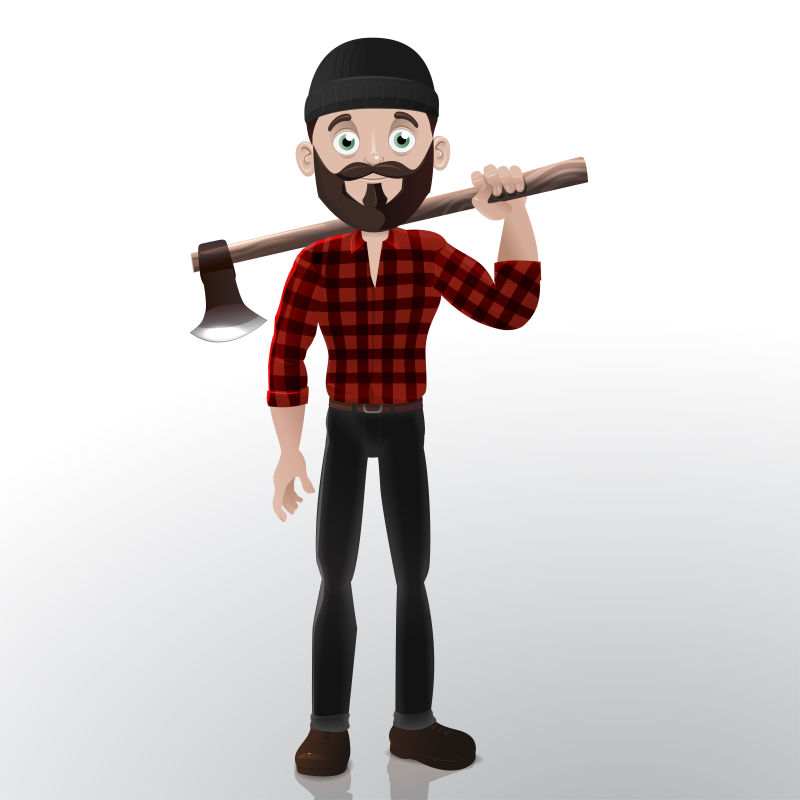 矢量伐木工人