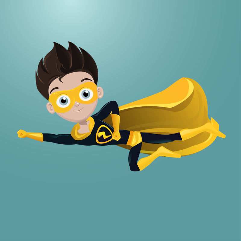 矢量飞行的英雄