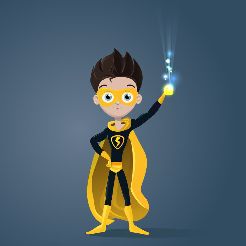 矢量的超级英雄