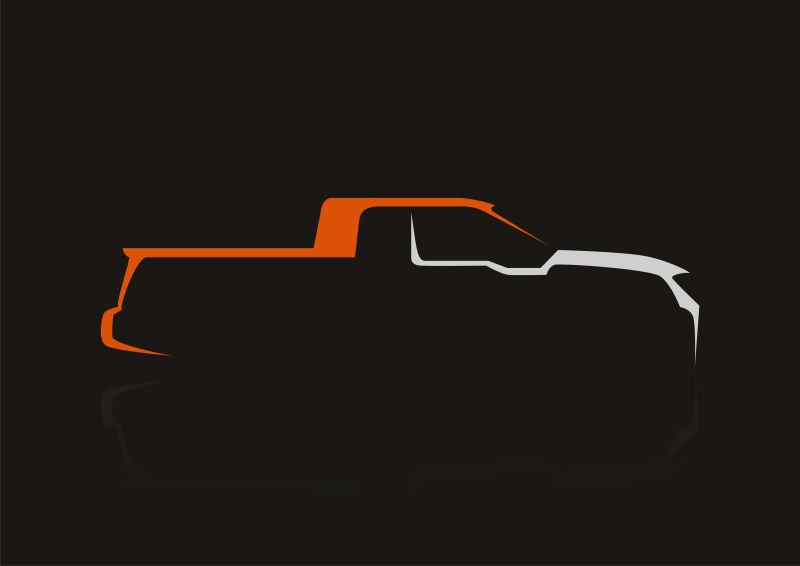 矢量经典卡车符号设计