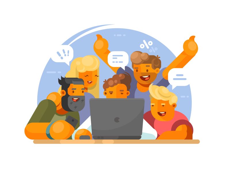 矢量设计团队合作伙伴