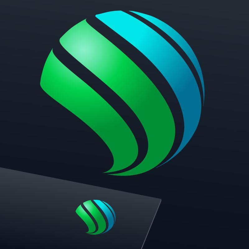 矢量抽象色彩标