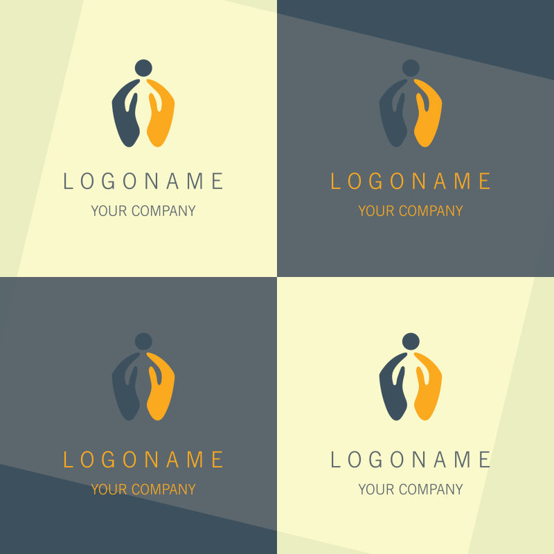 矢量关怀logo设计