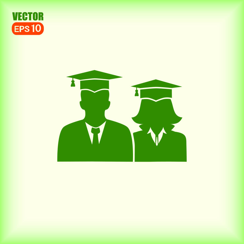 科学教育主题的图标矢量设计