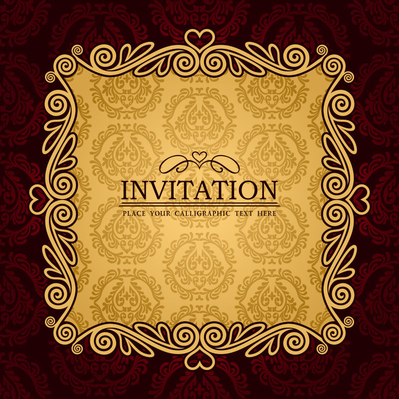 创意矢量现代金色纹理装饰背景