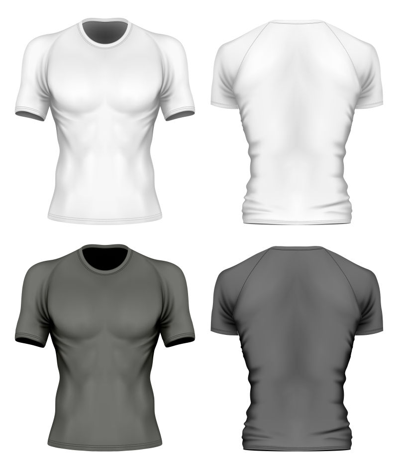 抽象矢量现代衣服设计插图