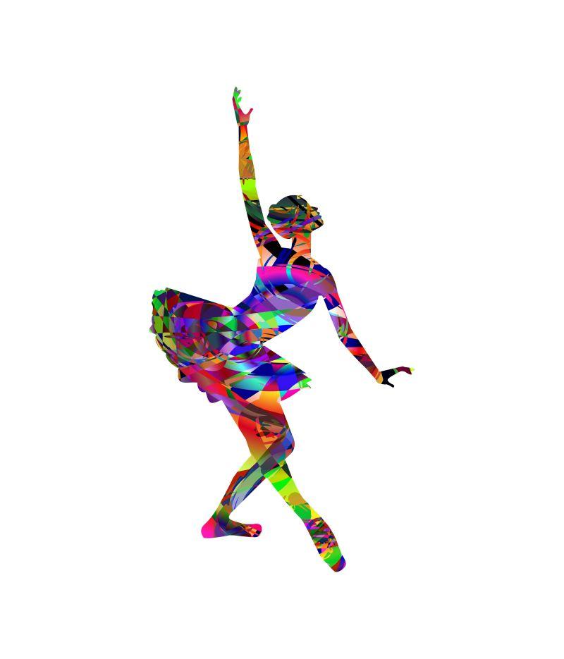 矢量芭蕾舞曲剪影