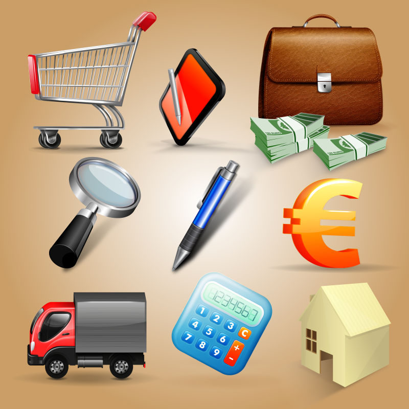 创意矢量各种商业元素设计