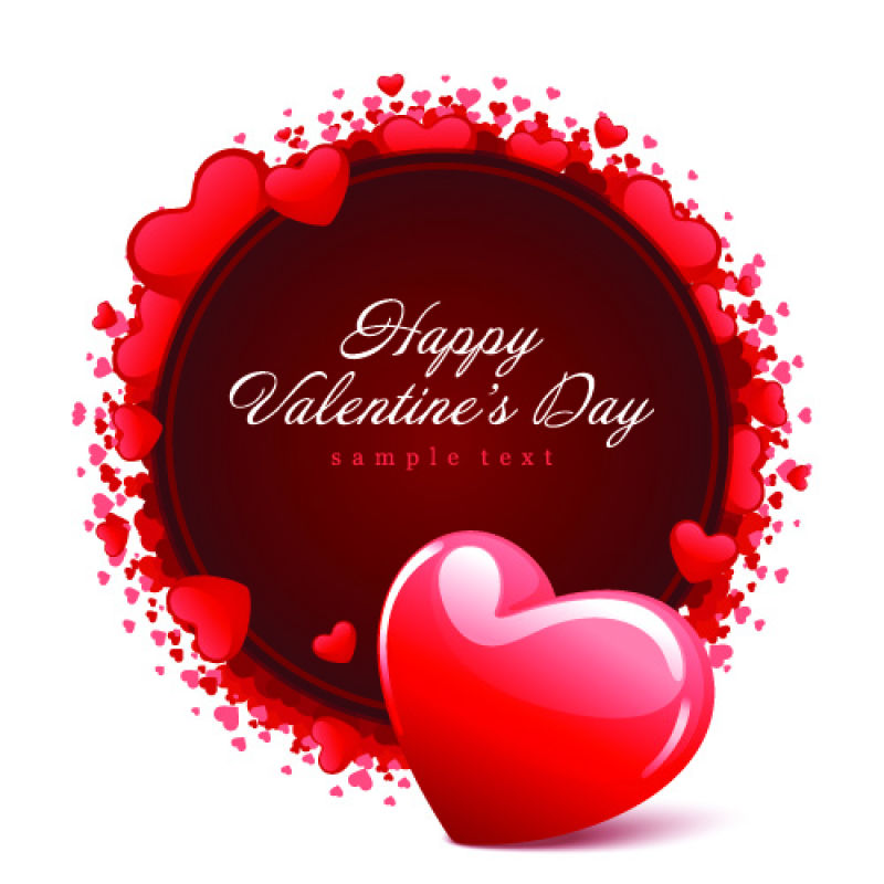 情人节插图矢量设计