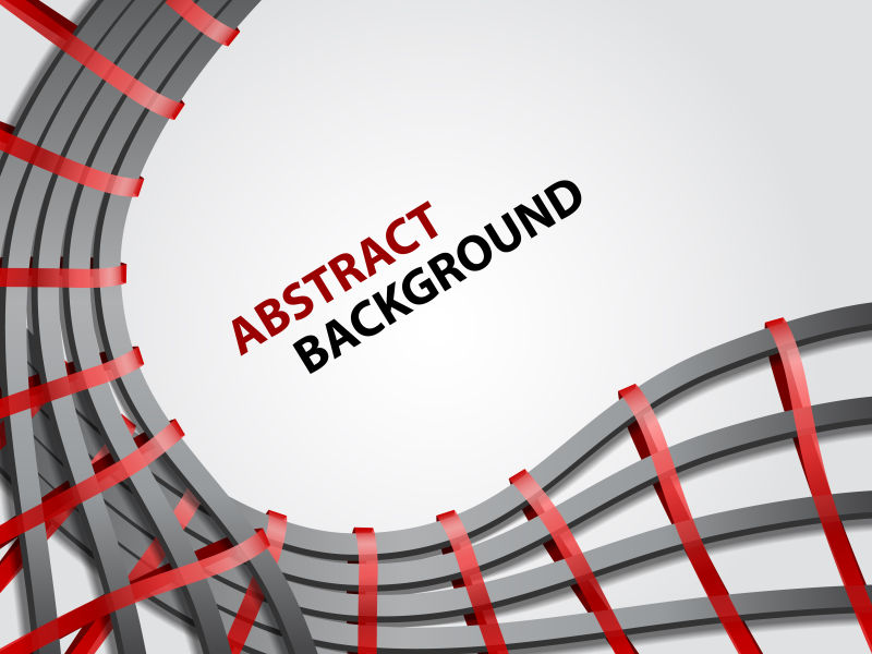 矢量线条几何立体背景