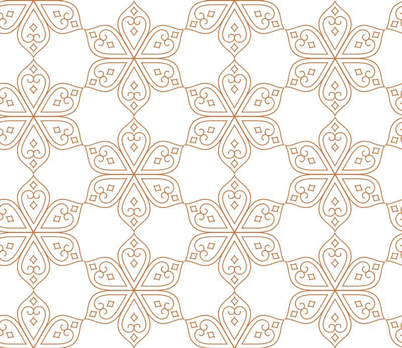 矢量的棕色花卉图案背景设计