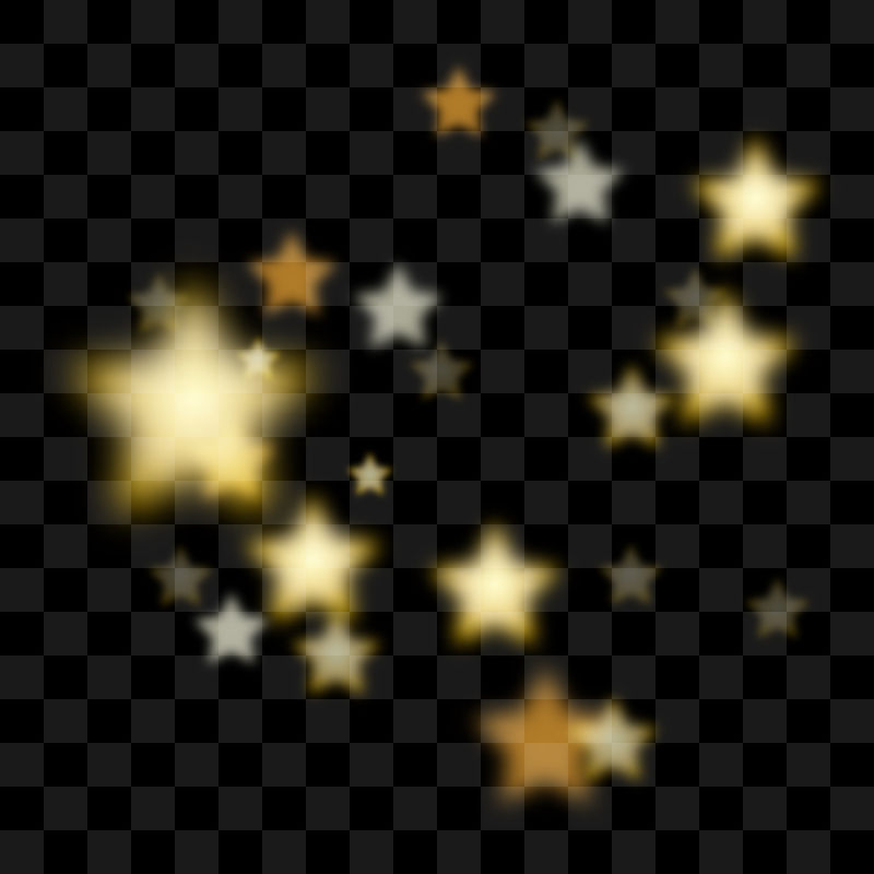 创意矢量发光星星设计背景