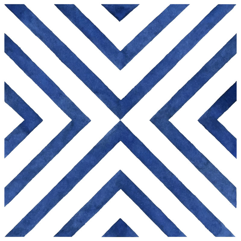 矢量几何抽象背景图片-池中的蓝色方块排列抽象矢量背景素材-高清图片