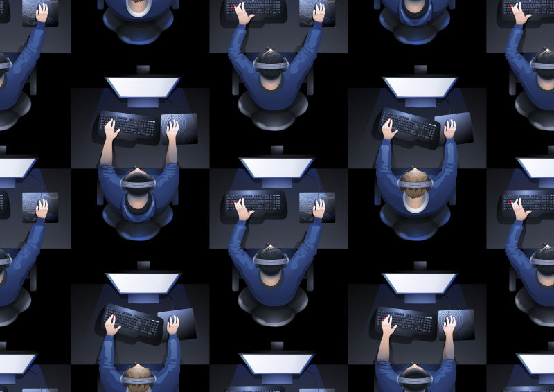 矢量无缝模式网络体育概念