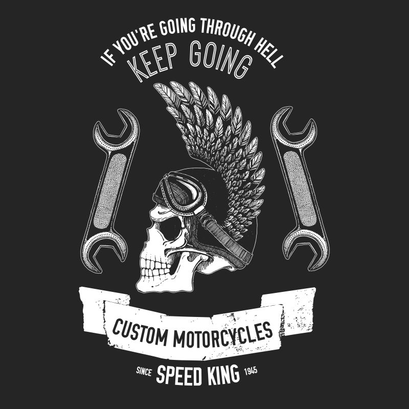 矢量的摩托车及摩托车手报价