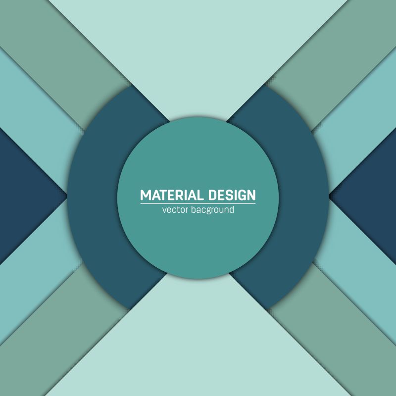 抽象矢量蓝色创意纸张背景