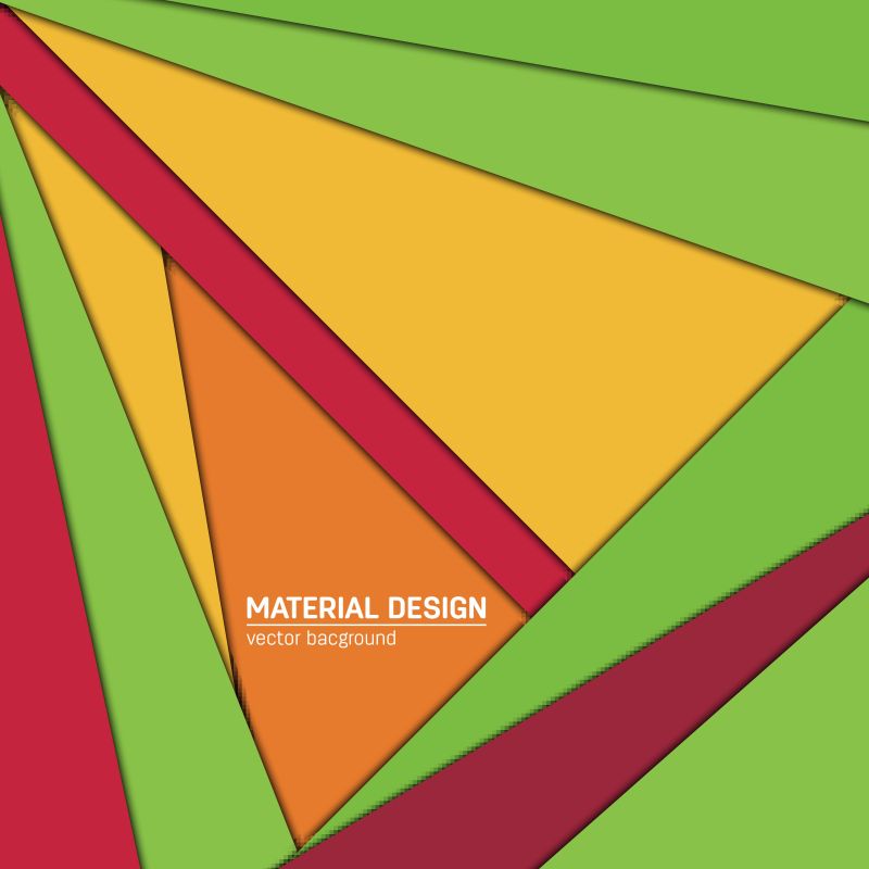 抽象矢量彩色纸张元素设计背景