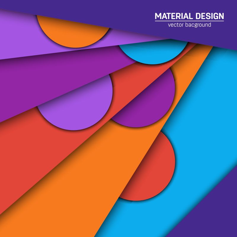 抽象矢量成彩色纸张设计背景