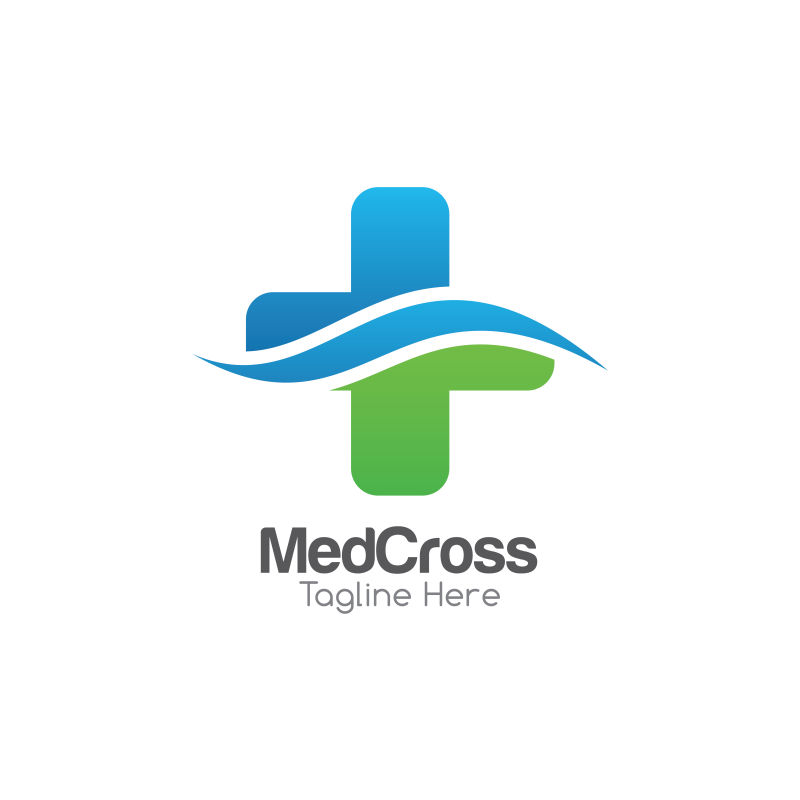 矢量的创意医学logo