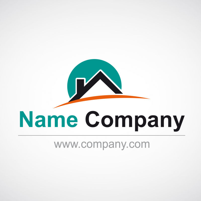 矢量公司名称logo与图标