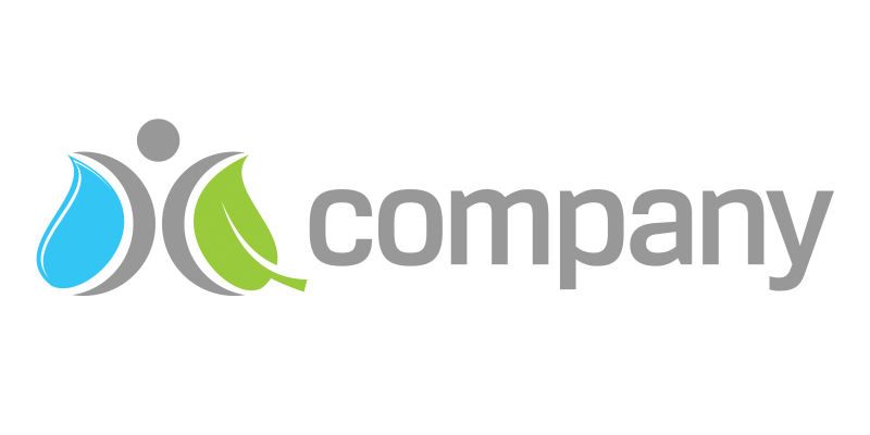 创意生态主题标志矢量设计