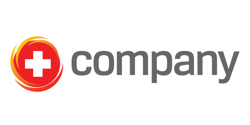 创意医药公司标志矢量设计