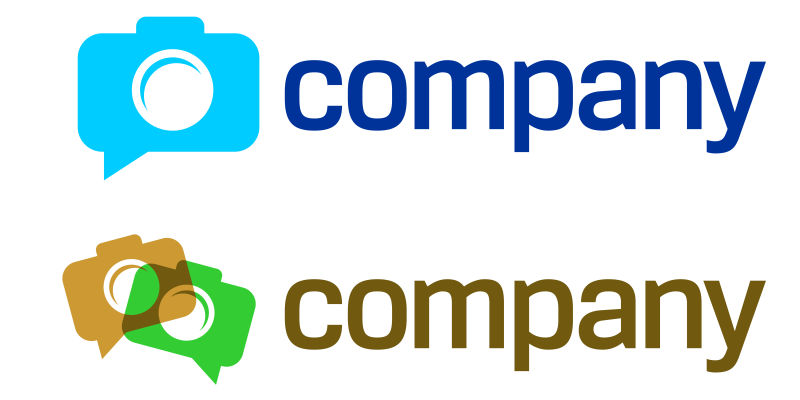 创意摄影公司标志矢量设计