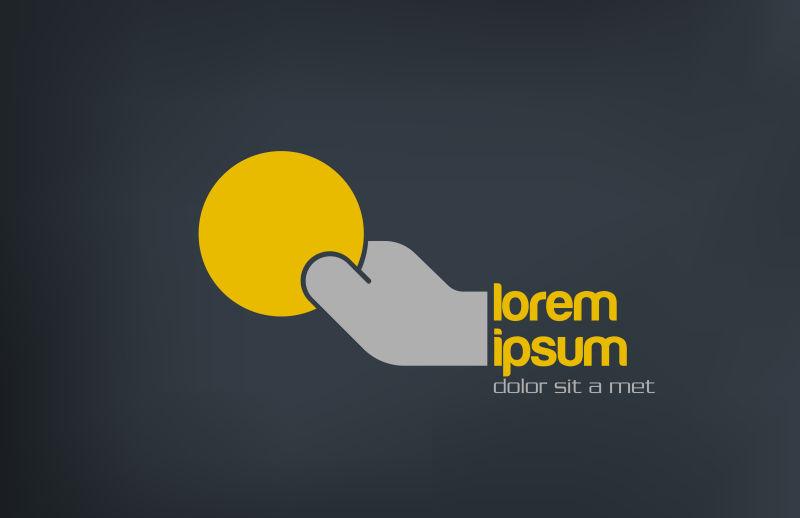 矢量的金融标志设计