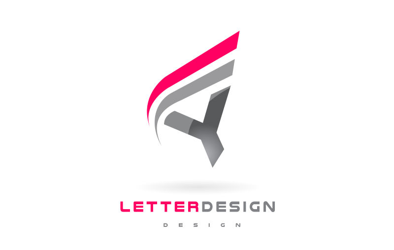 矢量创意Y字母logo设计