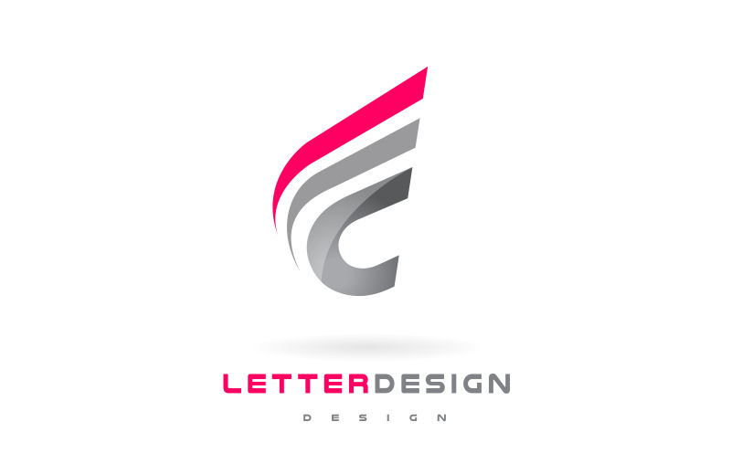 矢量创意C字母logo设计