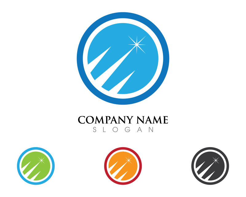 抽象矢量快速概念图标设计