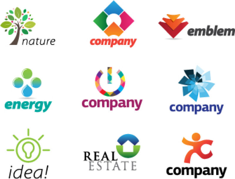 创意矢量抽象图形标志