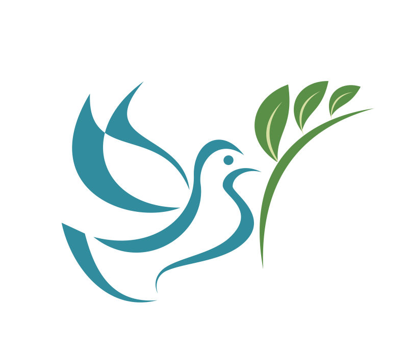 抽象鸽子logo图片